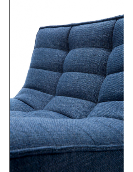 N701 canapé - 3 places - Bleu 210 x 91 x 76