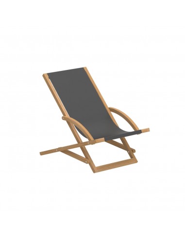 Beacher - Chaise longue en Teck