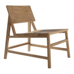 Chene chaise lounge N2-sans accoudoirs-Nouveau !!!-59-69-70cm