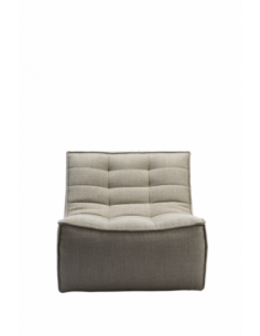 N701 sofa - 1 seater - Beige 80 x 91 x 76