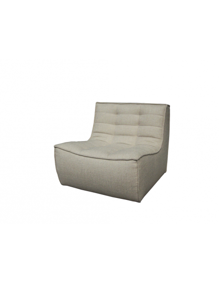N701 sofa - 1 seater - Beige 80 x 91 x 76