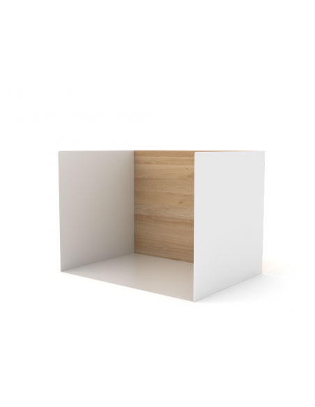 Chêne étagère U shelf S - Blanc 40 x 30 x 30