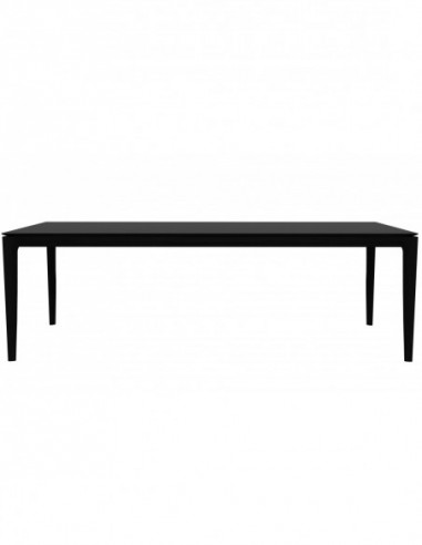 Chêne table Bok - Noir 240 x 100 x 76